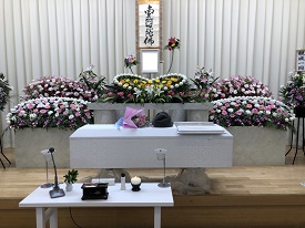 堺市斎場 家族葬 20名