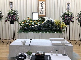 堺市斎場式場 家族葬20名