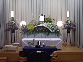 【実例】堺市立斎場第3式場 家族葬5名
