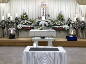 【実例】堺市斎場第1式場 家族葬 親族15名