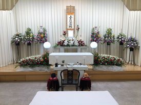 【実例】堺市斎場第1式場 家族葬15名
