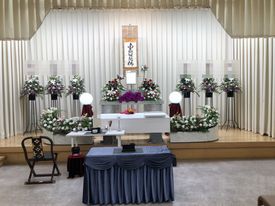 【実例】堺市斎場 家族葬8名