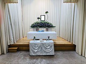 堺市立斎場霊安室を利用した火葬式（直葬）の実例