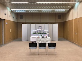 堺市立斎場霊安室を利用した火葬式（直葬）の実例