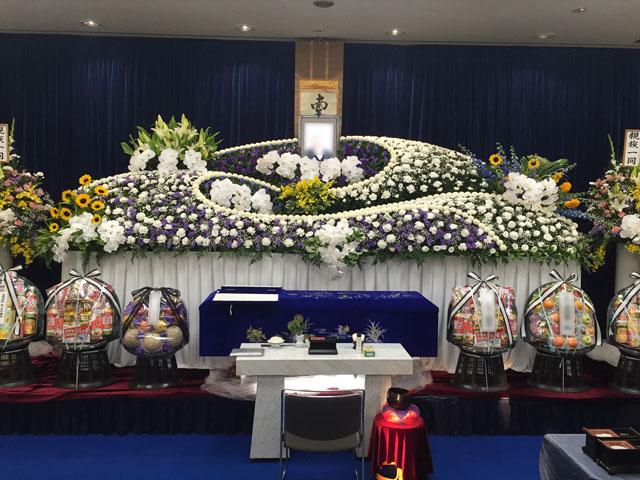 生花祭壇