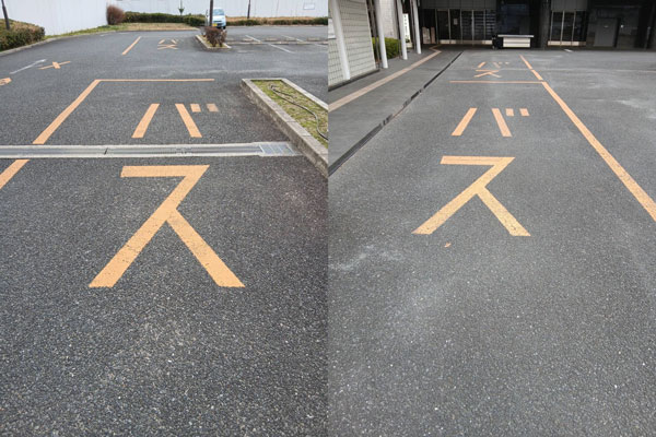 大阪市立鶴見斎場 霊柩車・バス専用駐車場