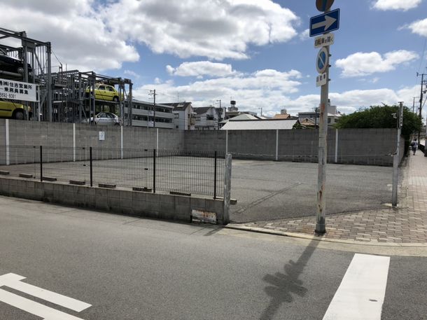 月江院会館の第２駐車場