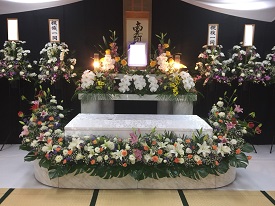 瓜破斎場,お葬式事例その１３