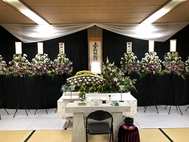 瓜破斎場,お葬式事例その１８