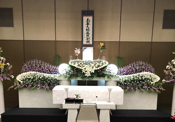 北斎場での葬儀・家族葬事例