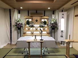 北斎場での葬儀・家族葬事例