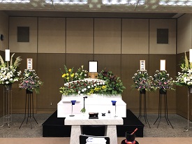 北斎場での葬儀・家族葬事例