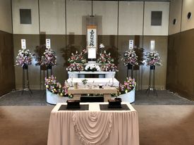 北斎場での葬儀・家族葬事例