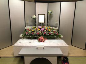 北斎場での葬儀・家族葬事例