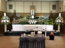 北斎場での葬儀・家族葬事例