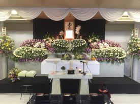 北斎場での葬儀・家族葬事例