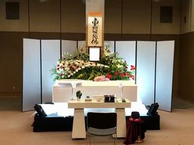 北斎場での葬儀・家族葬事例