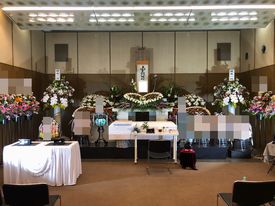 北斎場での葬儀・家族葬事例