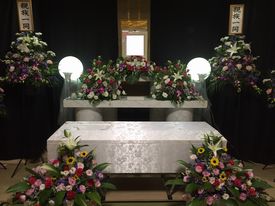 北斎場での葬儀・家族葬事例