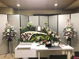 北斎場での葬儀・家族葬事例