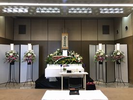 北斎場での葬儀・家族葬事例
