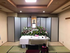 北斎場での葬儀・家族葬事例