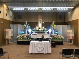 北斎場での葬儀・家族葬事例