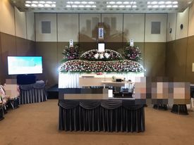 北斎場での葬儀・家族葬事例