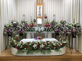 堺市立斎場での葬儀・家族葬事例