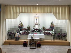 堺市立斎場での葬儀・家族葬事例
