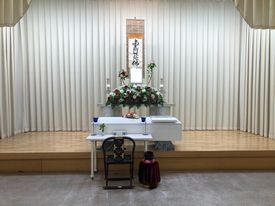 堺市立斎場での葬儀・家族葬事例