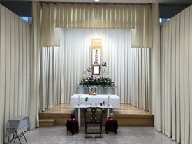 堺市立斎場での葬儀・家族葬事例