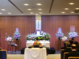 大阪市立鶴見斎場,お葬式事例その14