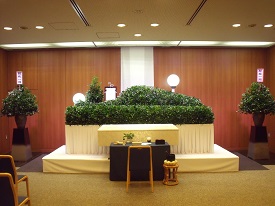 大阪市立鶴見斎場,お葬式事例その５