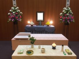 瓜破斎場,お葬式事例その１