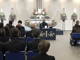 瓜破斎場,お葬式事例その２３その２