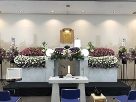 瓜破斎場,お葬式事例その２４