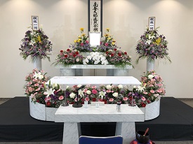 瓜破斎場,お葬式事例その２８