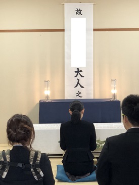 瓜破斎場,お葬式事例その３０その２