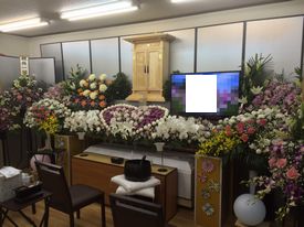 瓜破斎場,お葬式事例その７