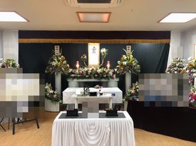 瓜破斎場,お葬式事例その76