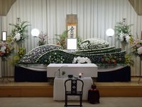 生花祭壇450センチ