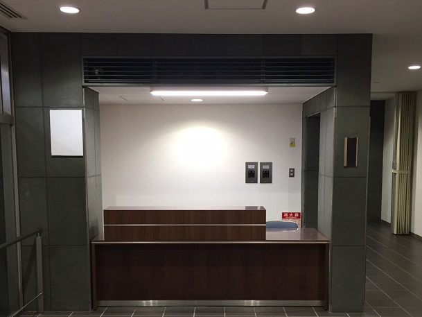 堺市立斎場の受付