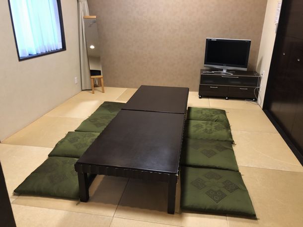 西栄寺 泰心館の1F 控え室