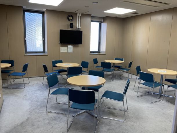 大阪市立瓜破斎場の第二休憩室